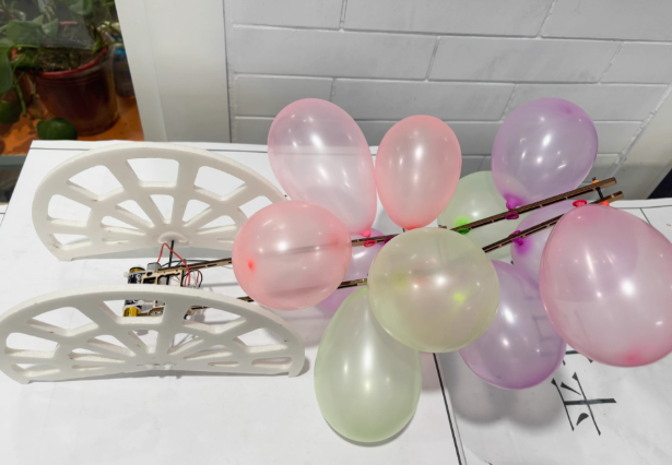 图5 氦气球减重方案